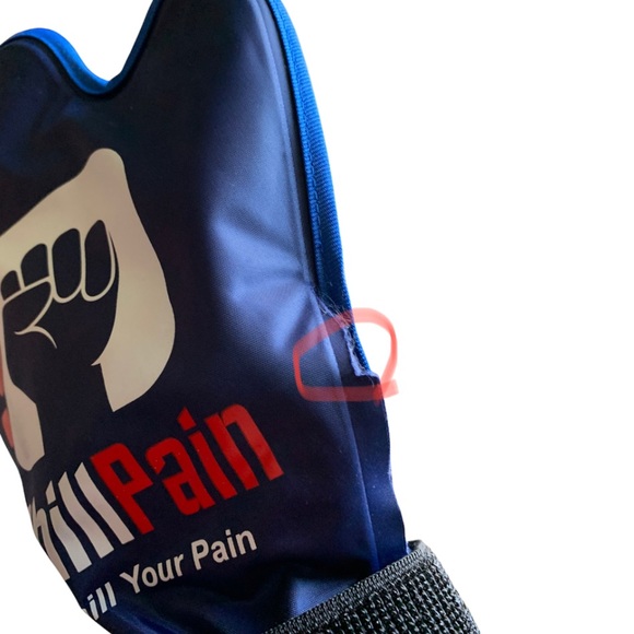Cold Therapy Reusable Ice Pack Glove for Sore Hands by ChillPain 1 Pair 2 Gloves - Picture 5 of 6